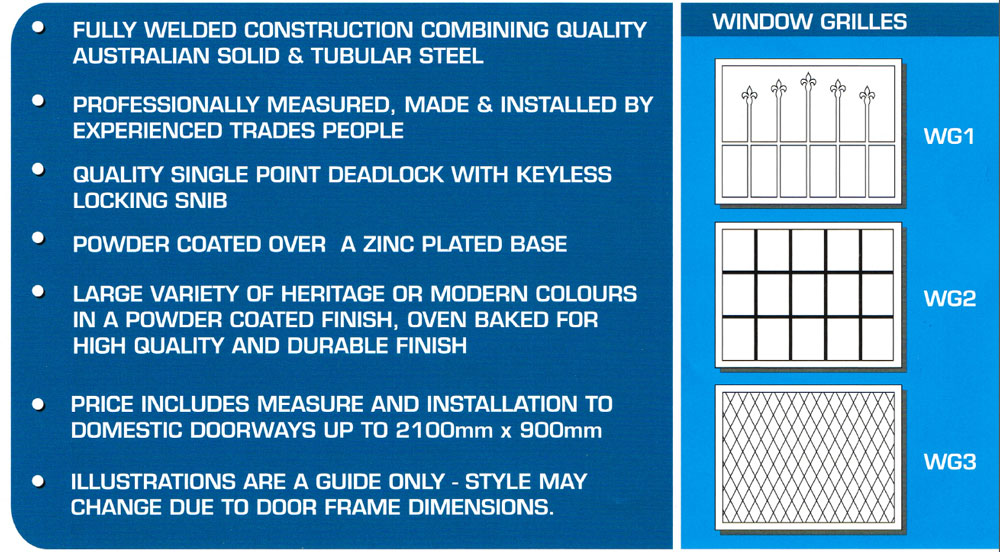 window grills