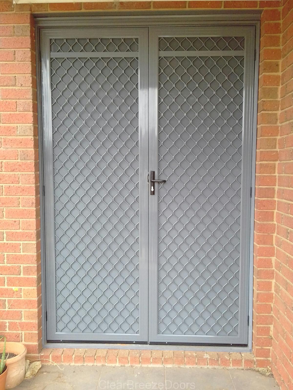 Standard Diamond Grille Screen Doors North West Melbourne