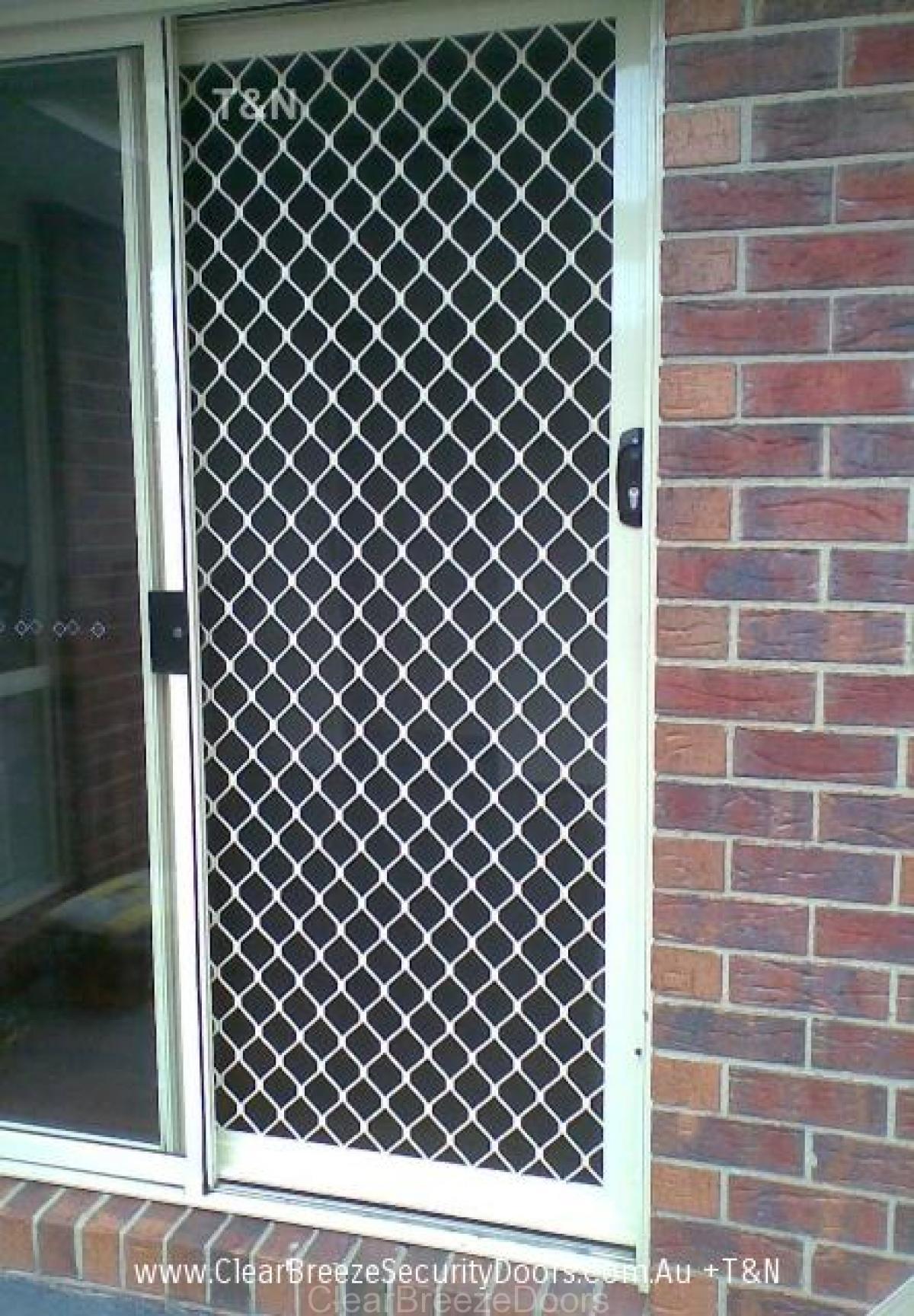 Standard & Decorative Diamond Grille Screen Doors