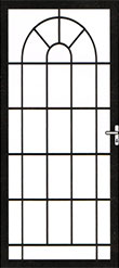 Grille With Aluminium Frame