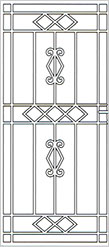 Steel Screen Doors Bright