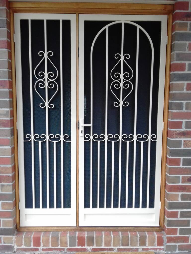 Clear Breeze Cobram Steel Security Screen Door Side Panel