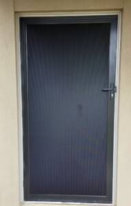 Home 9 Clear Breeze Privacy Door Black