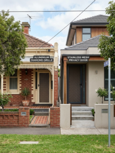 Aluminium Vs Stainless Steel Mesh Security Screen Doors Melbourne