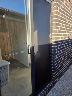 CB: 83 Clear Breeze Privacy Mesh Security Sliding Laundry Door