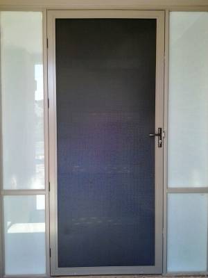CB: 6 Clear Breeze Privacy Mesh Security Door