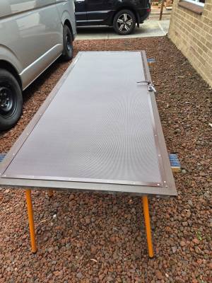 Door & Lock Repairs 12 Brown Screen Door Ready To Be Installed & Finshed