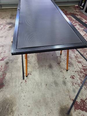 Door & Lock Repairs 9 Screen Door Is Having The High Strength Privacy Mesh Installed.