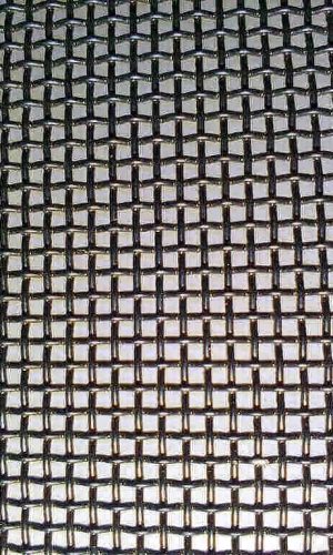 Hi Strength Stainless Steel Mesh In Black.