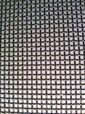Hi Strength Stainless Steel Mesh In Black.