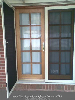 Cb: 13 Clear Breeze Double Door Ideal For Entry Doors, Side Lights &Amp; Windows