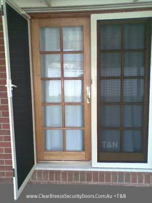 CB: 13 Clear Breeze Double Door Ideal For Entry Doors, Side Lights & Windows