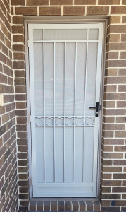 Mansfield Steel Security Door Dune