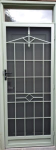 Steel Security Door Lorne Stainless Steel Mesh